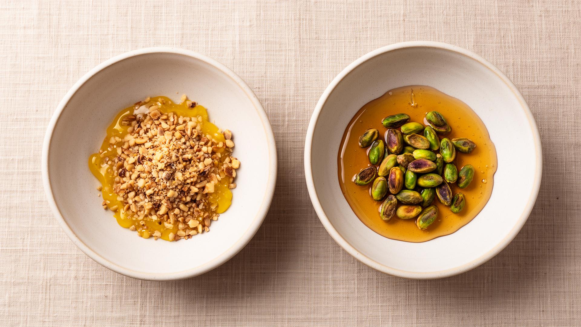 Comparativa visual: topping comercial vs topping GREEKOS